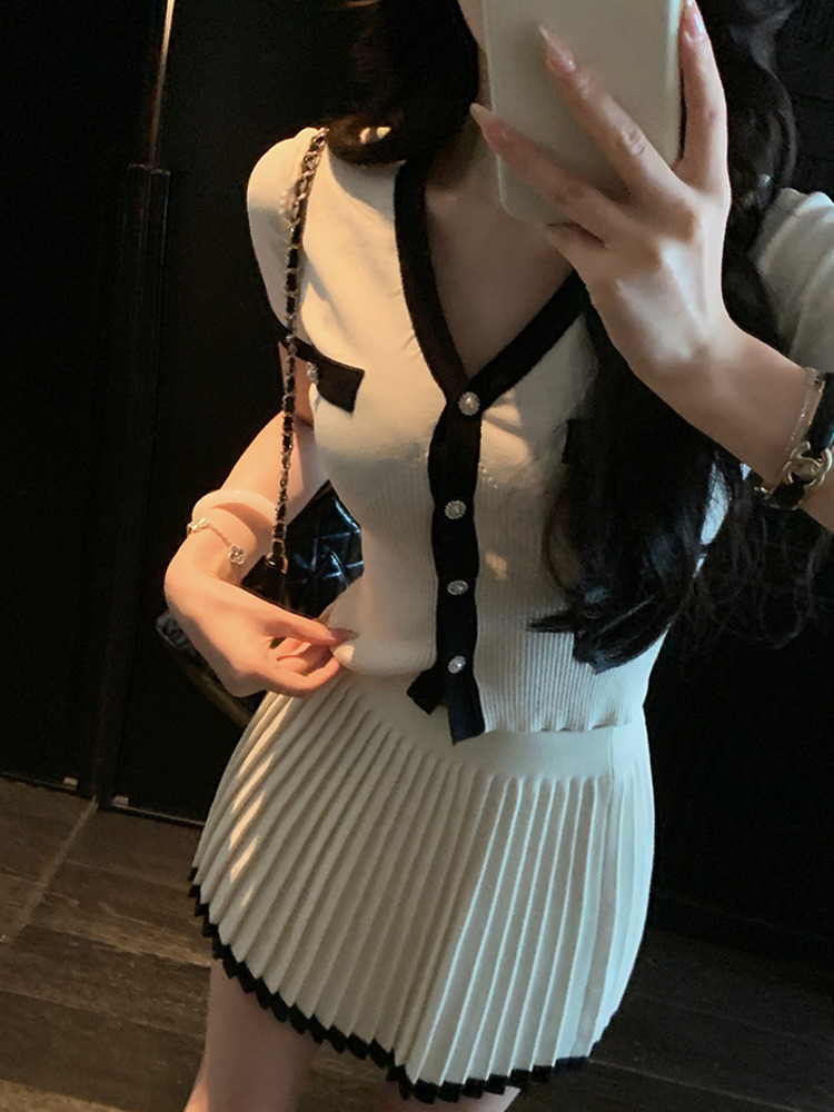 French Small Fragrance Knitted - Crop Top Crochet recension och pris