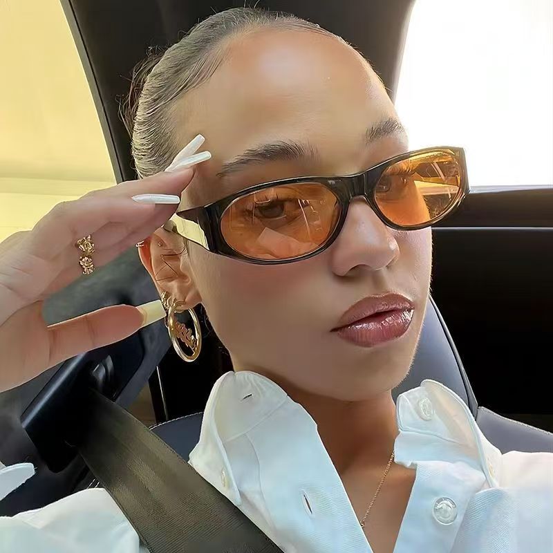 Small Oval Sunglasses Women Me - Sunglasses Cat Eye recension och pris