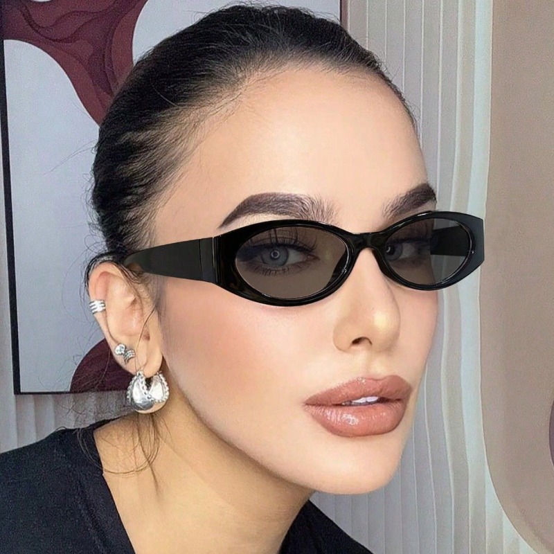 Small Oval Sunglasses Women Me - Sunglasses Cat Eye recension och pris