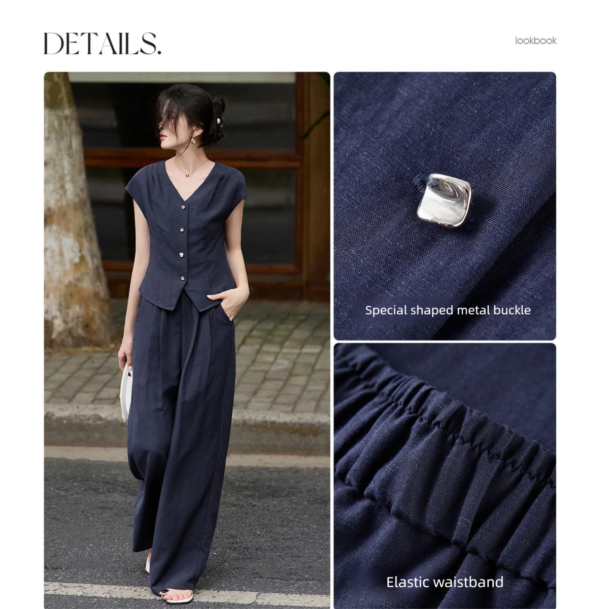SENTUBILA Summer Linen Pant Se - Linen Pant Wide recension och pris
