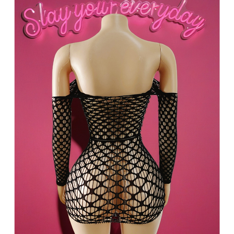 1PC Women Fishnet Cover Up Wit - Cover Up Kaftan recension och pris