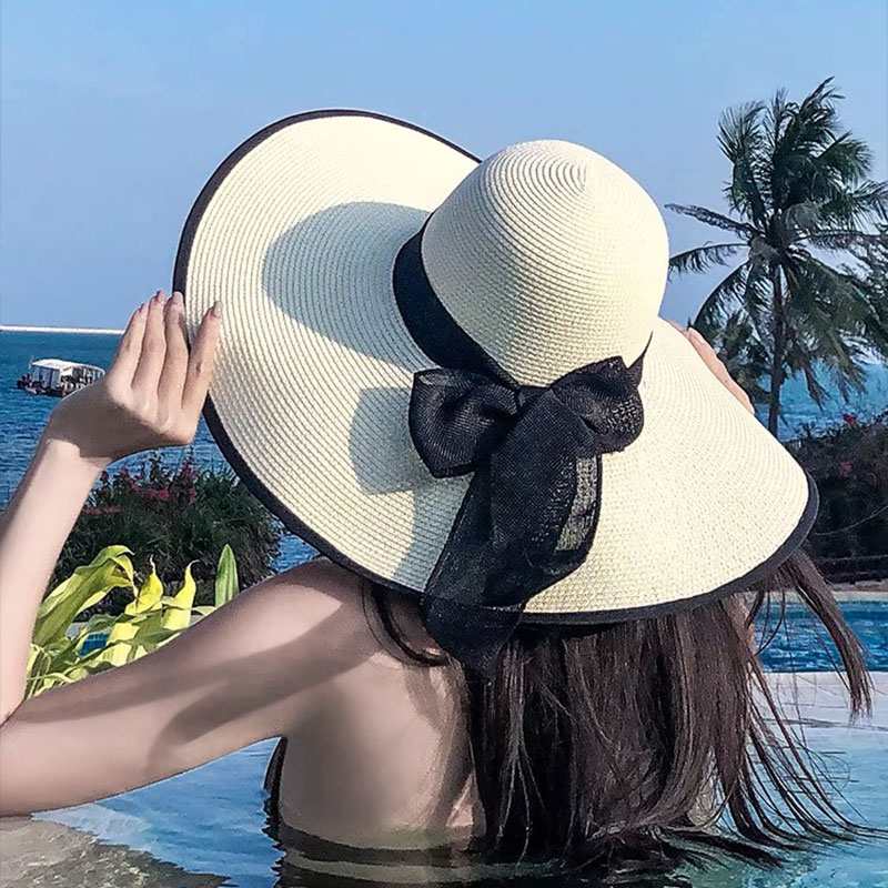 Wide Brim Straw Hat Women Summ - Hat Floppy Wide recension och pris