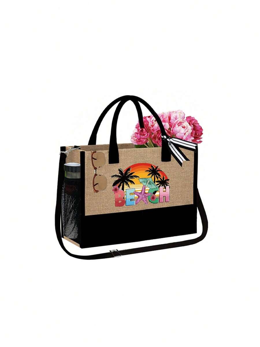 Beach Tote Bag Set With Sun Vi - Tote Bag Beach recension och pris