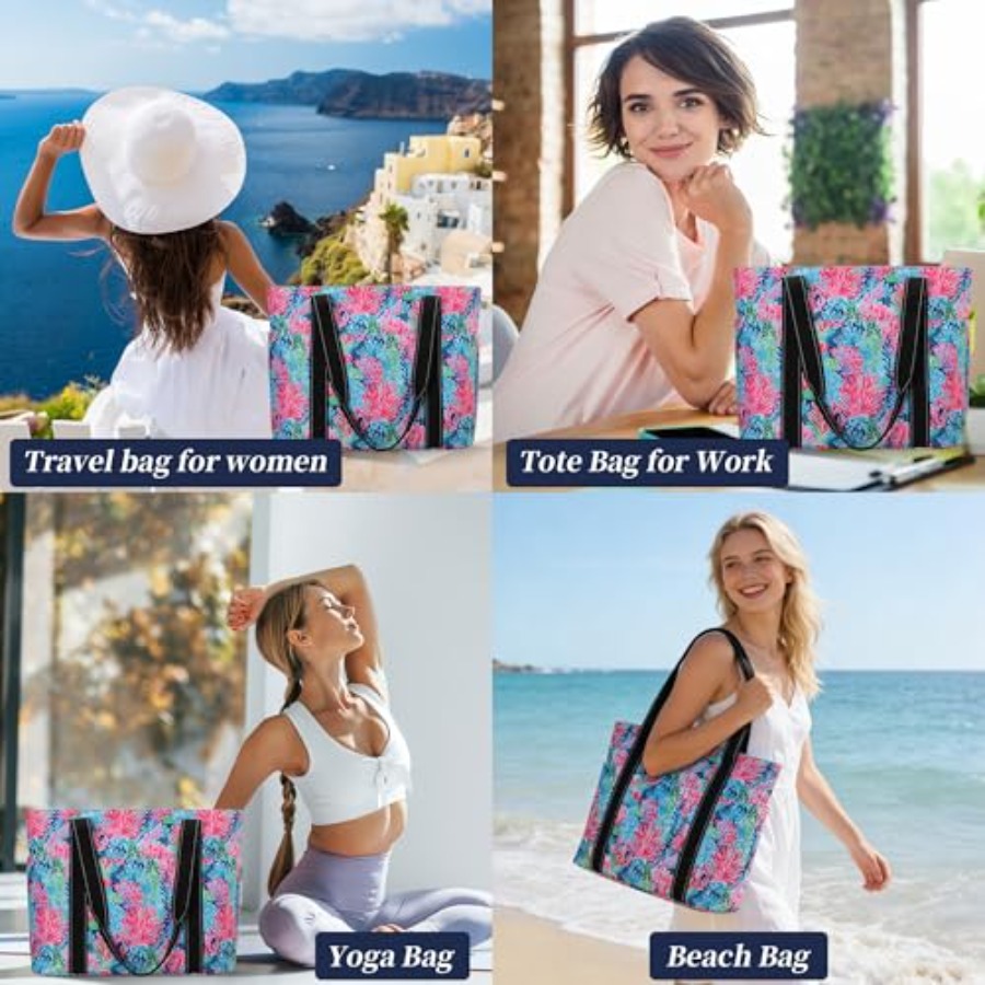 Tote Bag for Women with Laptop - Tote Bag Beach recension och pris