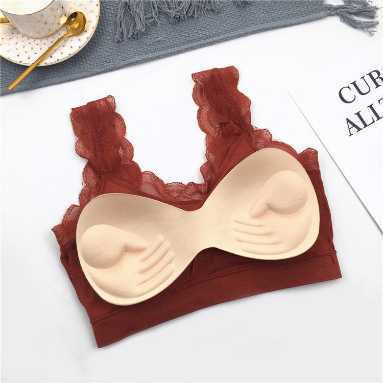 3D Sexy lace Lingerie Seamless - Bralette Triangle Set recension och pris