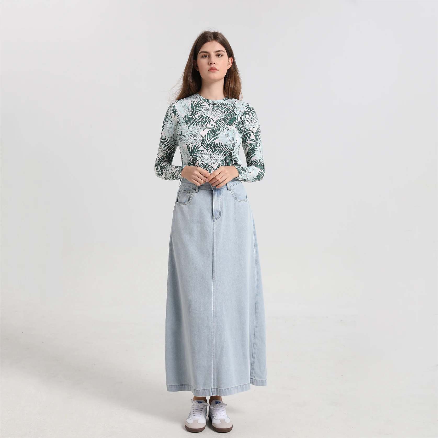 AP Printing Tee Stretchy  Moda - Linen Dress Wrap recension och pris