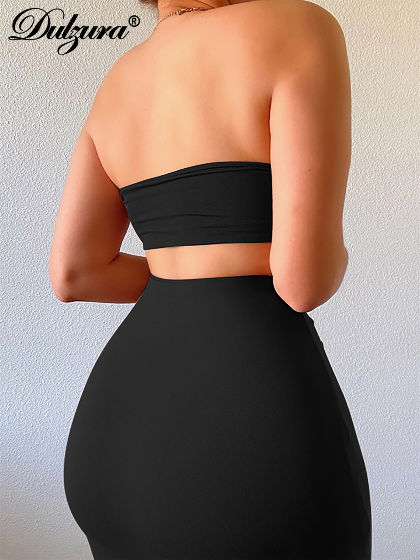 Dulzura Solid Women 2 Piece Se - Crop Top Crochet recension och pris