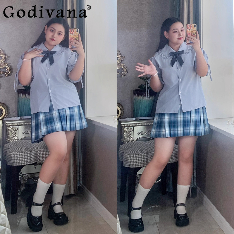 Large Size Jk Uniform Off-the- - Blouse Off Shoulder recension och pris