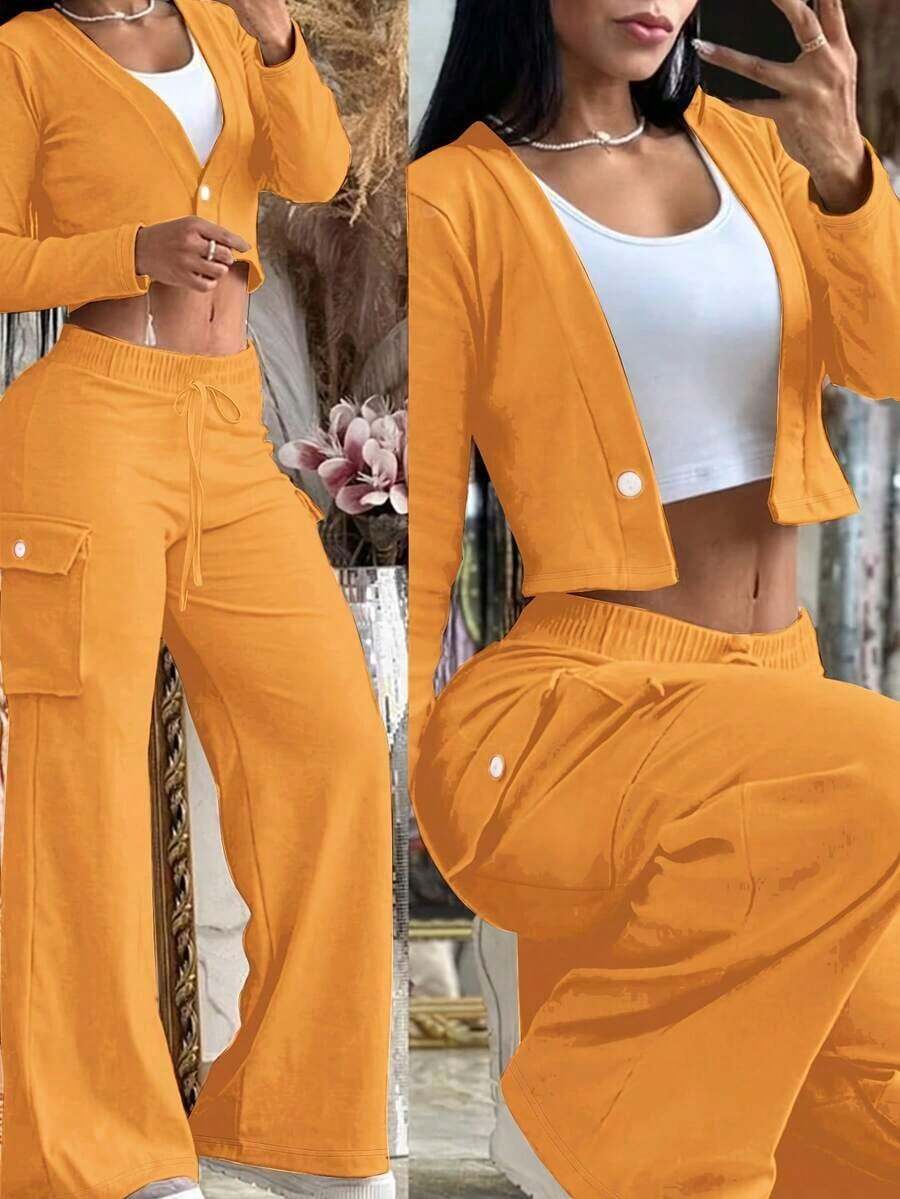 Womens 2 Piece Set Crop Top An - Crop Top Crochet recension och pris