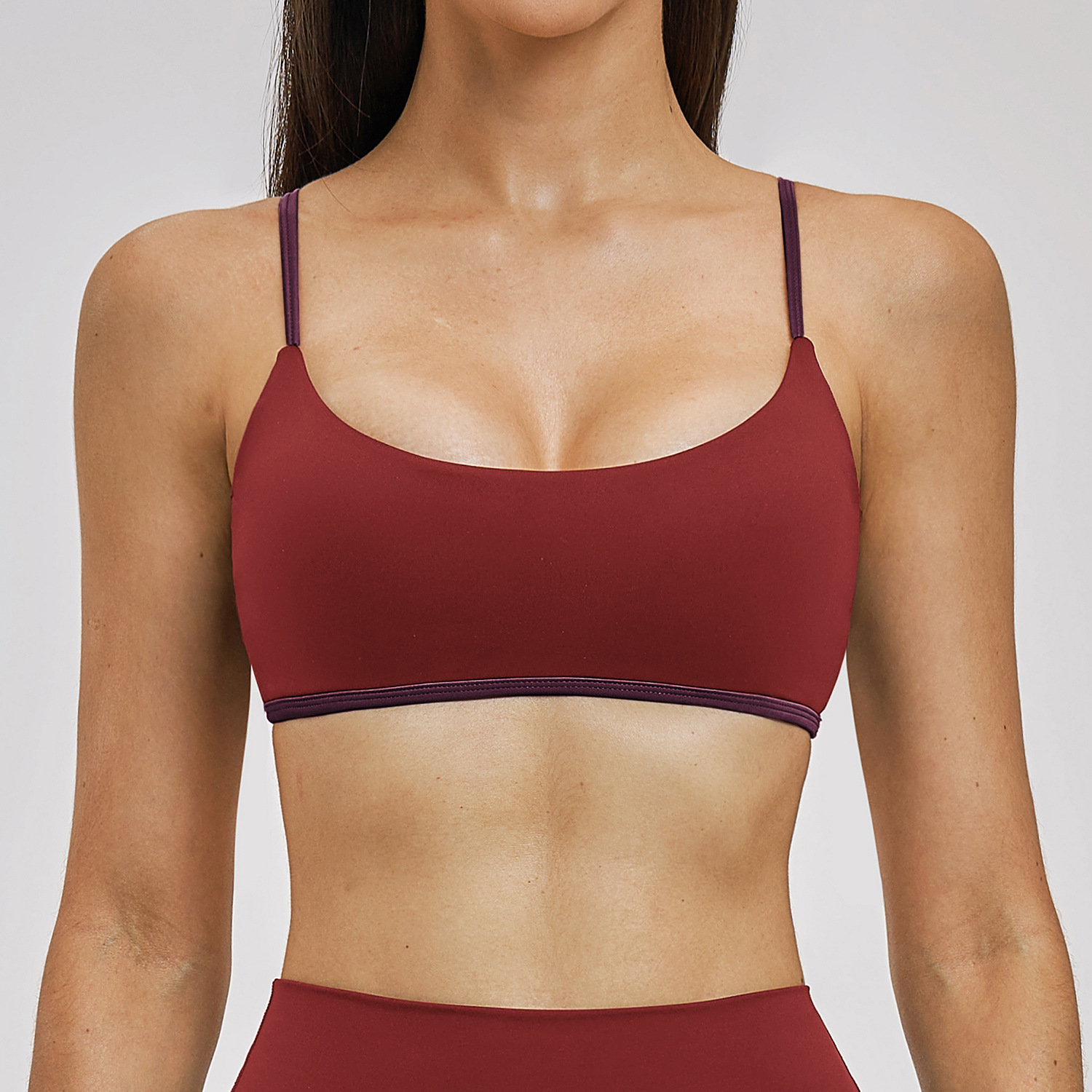 Sexy Women Sports Bra Push Up  - Bralette Triangle Set recension och pris