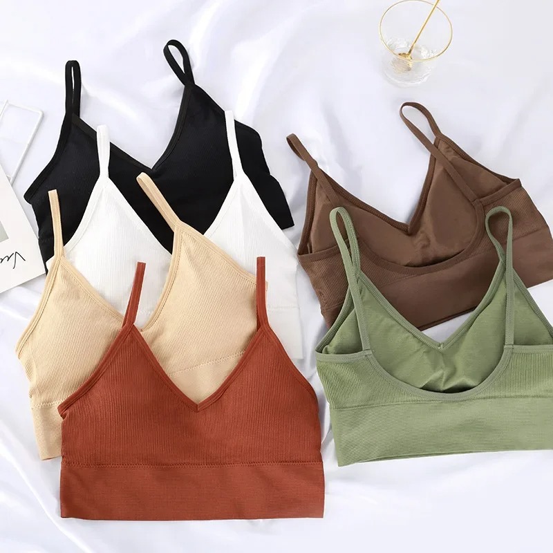 Seamless Women Push Up Bra Bea - Bralette Triangle Set recension och pris