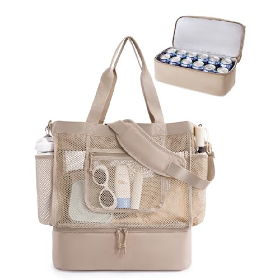 BAGSMART Beach Bag for Women M - Tote Bag Beach recension och pris