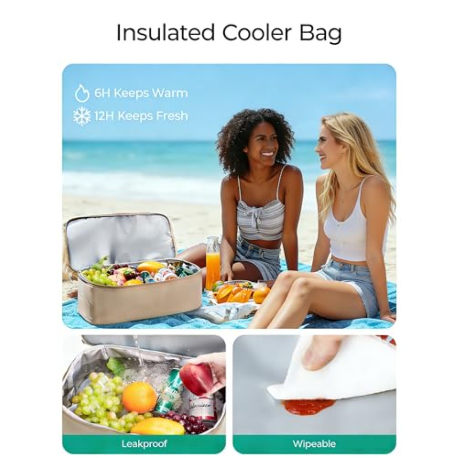 BAGSMART Beach Bag for Women M - Tote Bag Beach recension och pris
