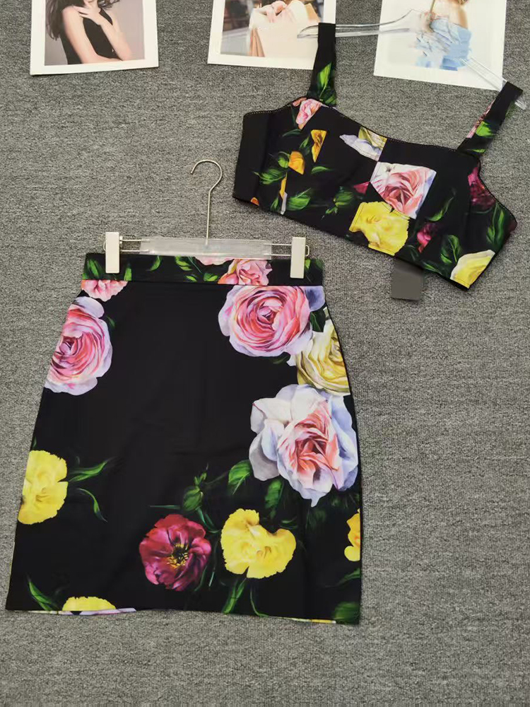 Retro flower print long-sleeve - Romper Floral Print recension och pris