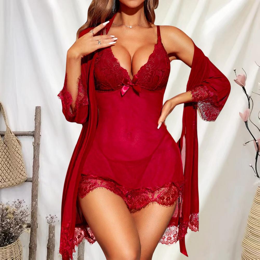 Loose Fit Sweatshirt Sexy Lace - Kimono Sheer Floral recension och pris