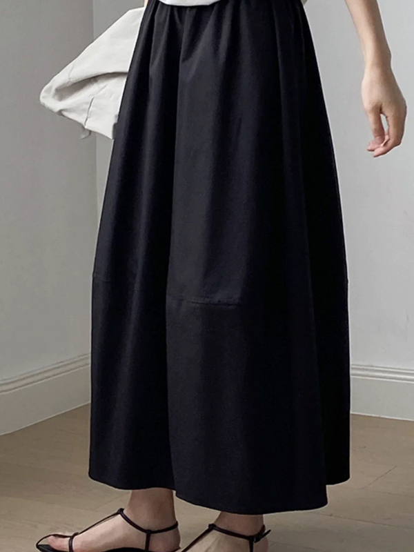 High Waist A-Line Midi Skirt L - Midi Skirt Floral recension och pris