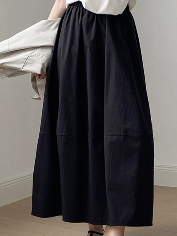 High Waist A-Line Midi Skirt L - Midi Skirt Floral recension och pris