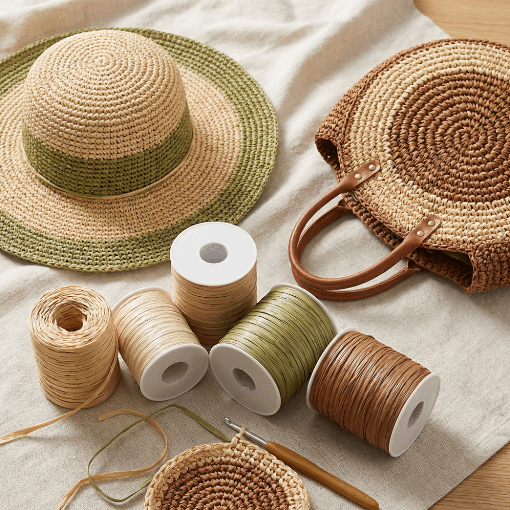 Premium Quality 120M Per Roll  - Crochet Bag Raffia recension och pris
