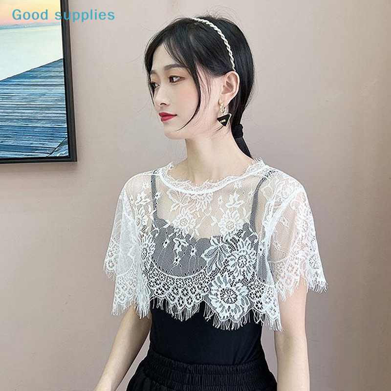 nimbleWomen Scarf Lace Lace Sh - Blouse Off Shoulder recension och pris