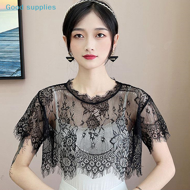nimbleWomen Scarf Lace Lace Sh - Blouse Off Shoulder recension och pris