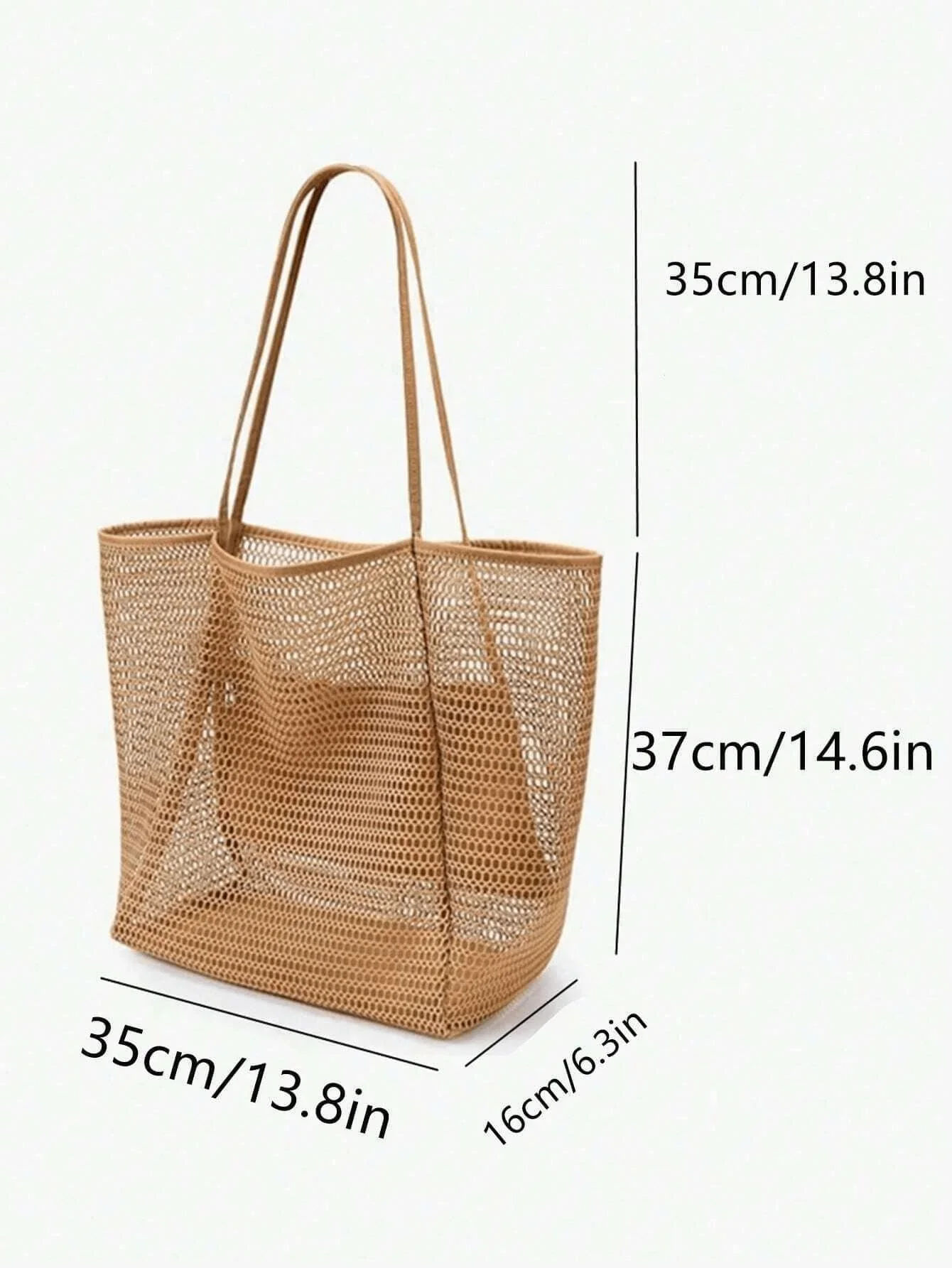 1pc Mesh Beach Tote Bag, Outdo - Tote Bag Beach recension och pris