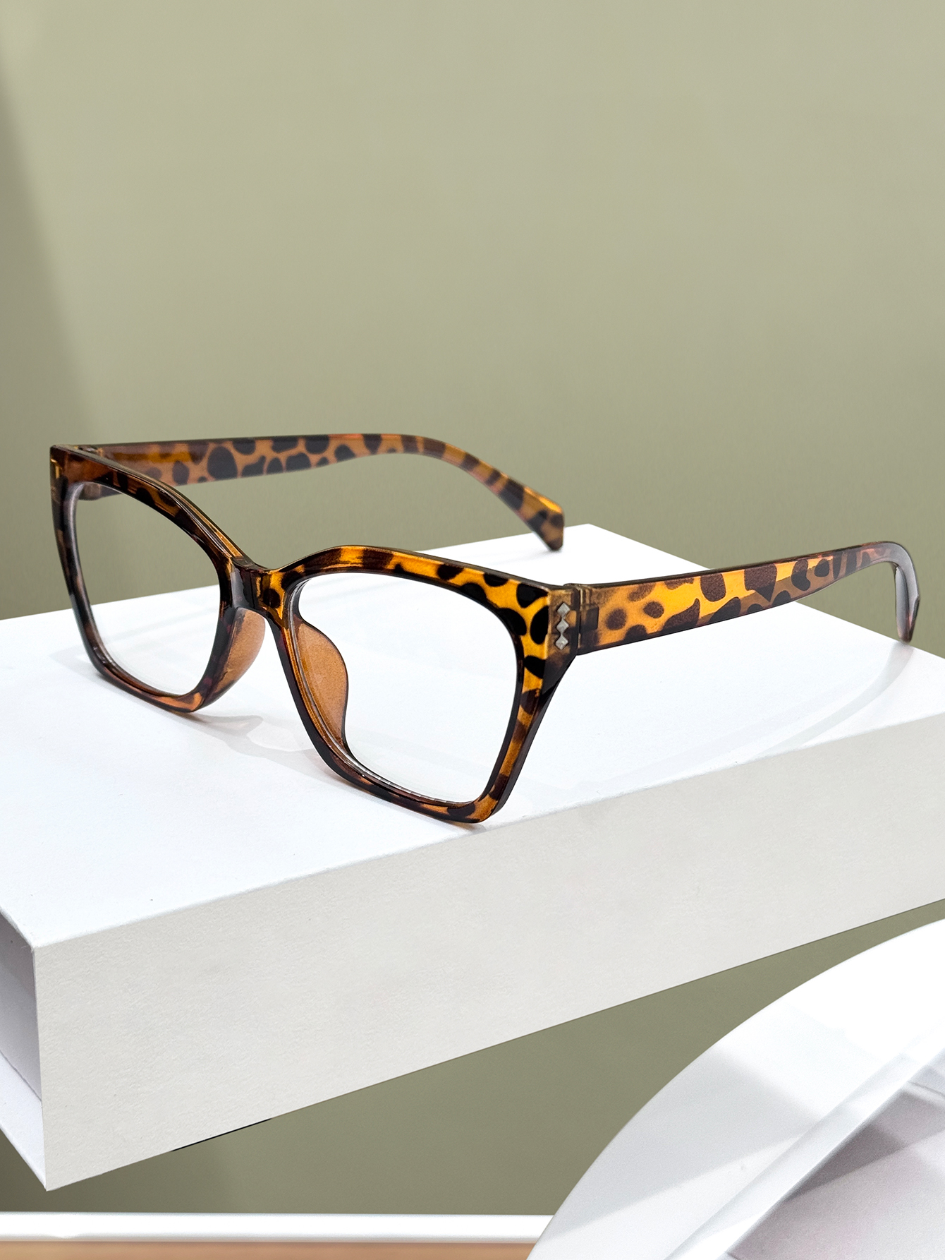 1Pc High-End Leopard Print Cat - Sunglasses Cat Eye recension och pris