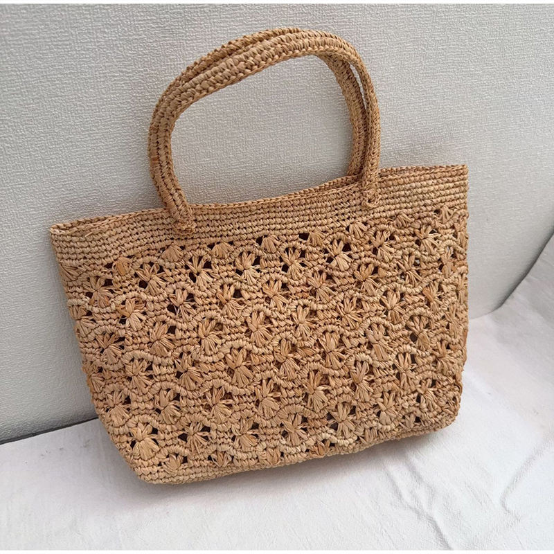 French Style Raffia Tote – Han - Crochet Bag Raffia recension och pris