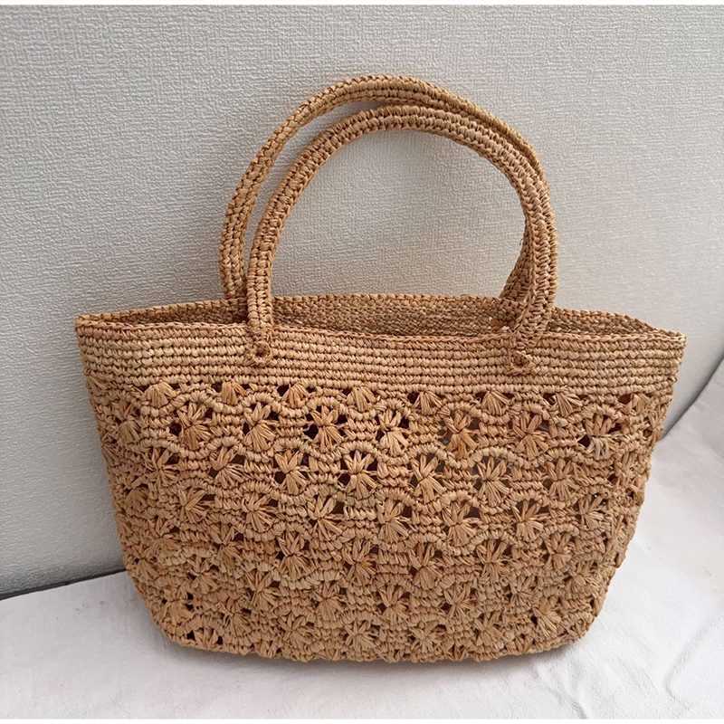 French Style Raffia Tote – Han - Crochet Bag Raffia recension och pris