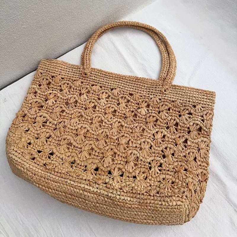 French Style Raffia Tote – Han - Crochet Bag Raffia recension och pris