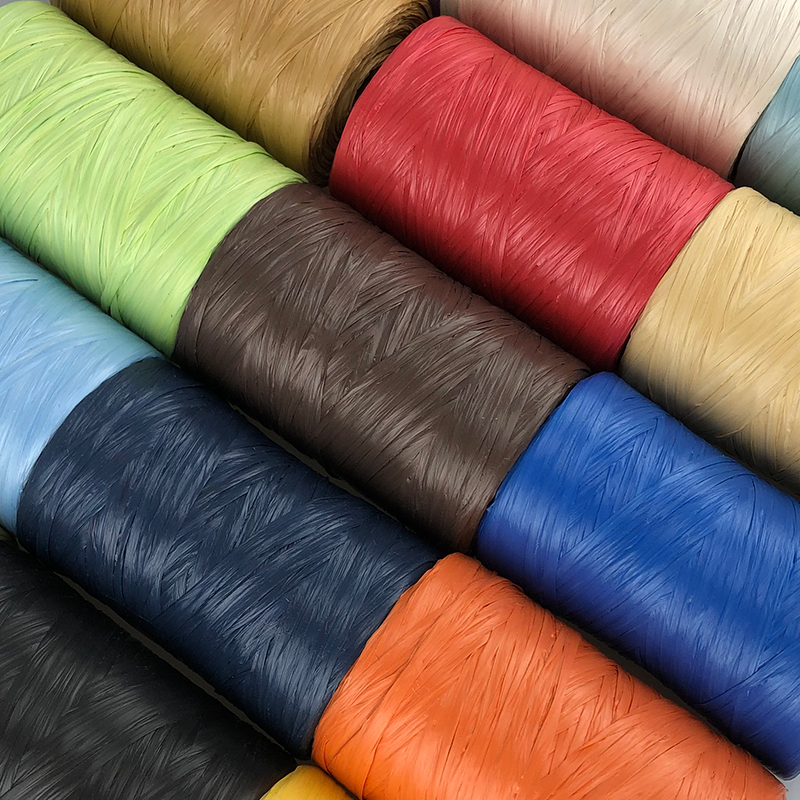 100g/pcs Flat Raffia Paper Yar - Crochet Bag Raffia recension och pris