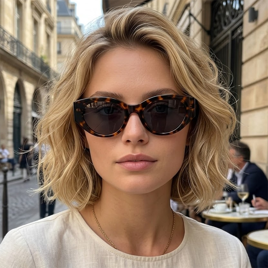 Women Men Classic Cat-Eye Pola - Sunglasses Cat Eye recension och pris
