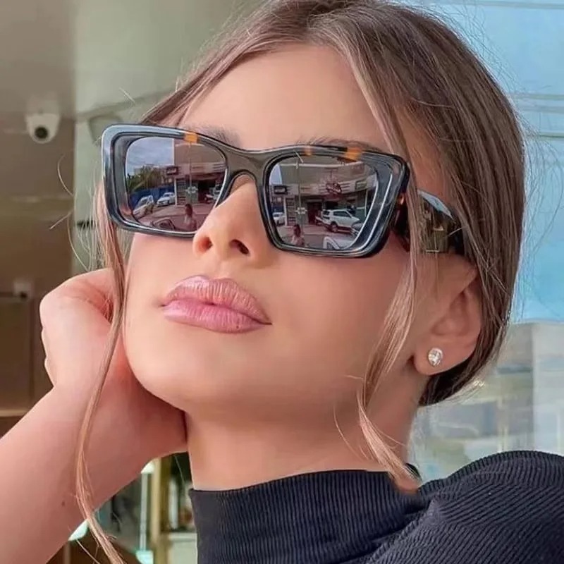 Retro Square Sunglasses Men Wo - Sunglasses Cat Eye recension och pris
