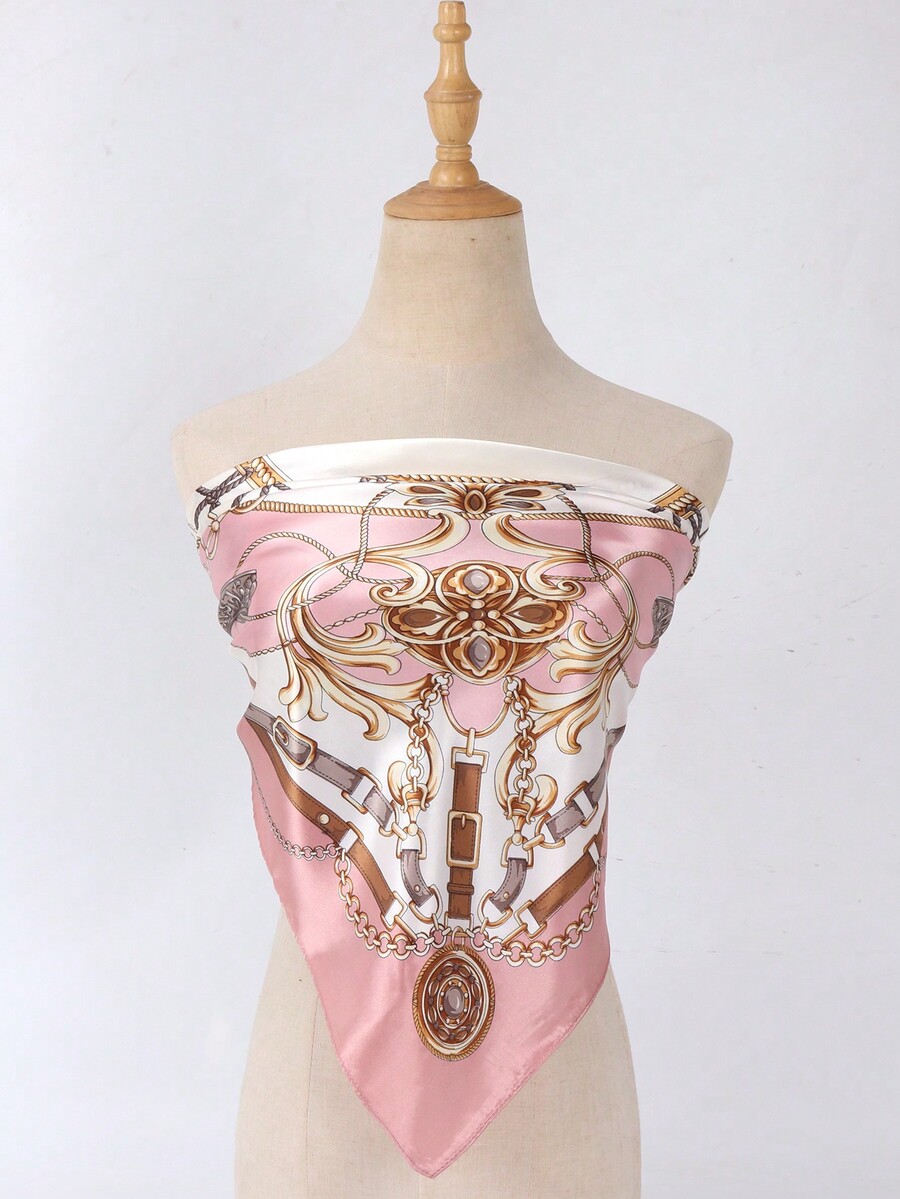 1pc Women's Light Pink Printed - Headband Summer Knit recension och pris