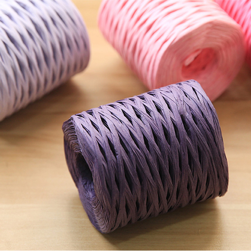 200m Natural Raffia Straw Yarn - Crochet Bag Raffia recension och pris