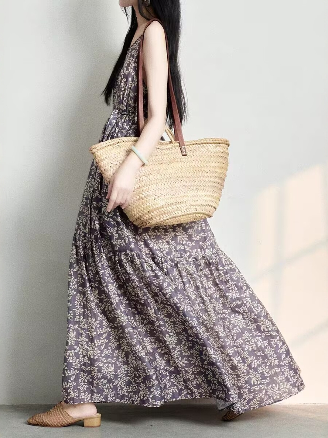 Elegant Japanese Style plus Si - Linen Dress Wrap recension och pris