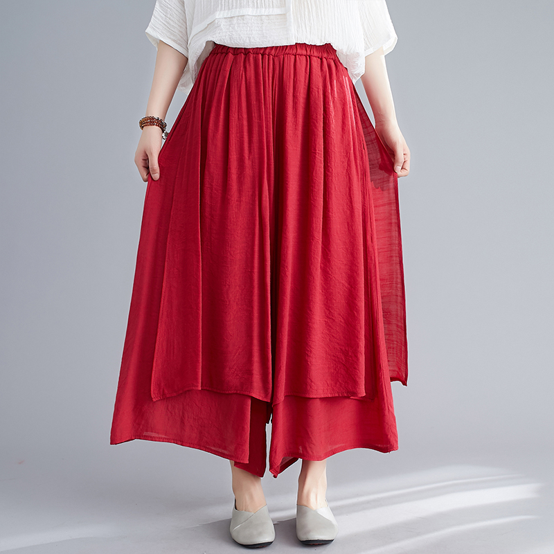 Cotton Linen Wide Leg Pants Wo - Linen Pant Wide recension och pris
