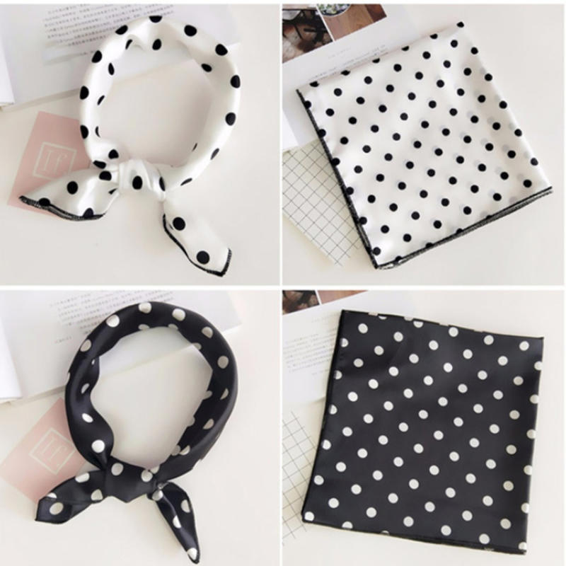 Leopard Print Polka Dot Square - Headband Summer Knit recension och pris