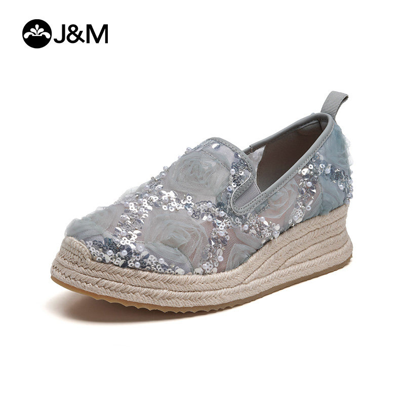 2026 J&M Women Wedges Fashion  - Wedge Espadrille Women recension och pris
