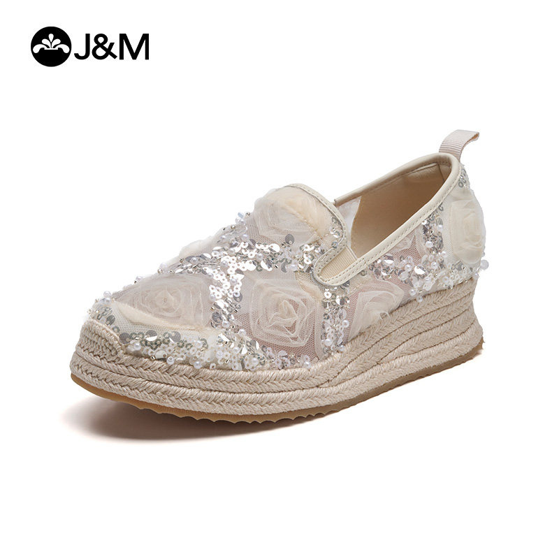 2026 J&M Women Wedges Fashion  - Wedge Espadrille Women recension och pris