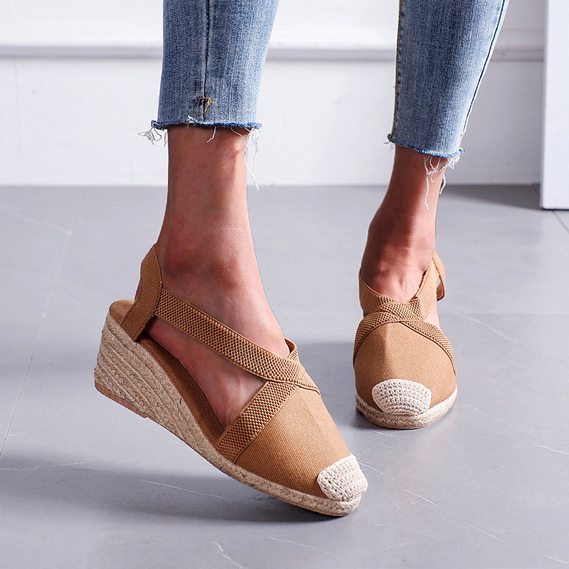 2026 Summer Women's Sandals St - Wedge Espadrille Women recension och pris