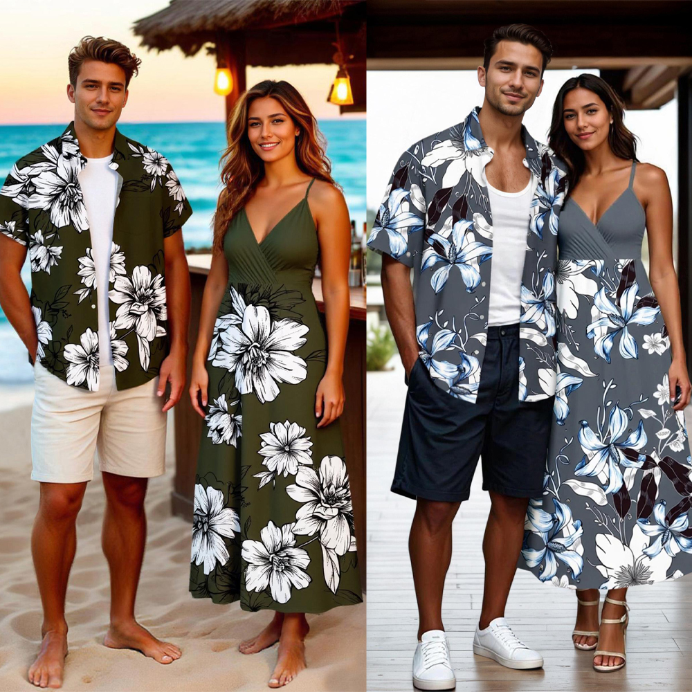 Flowers Leaf Printed Plus Size - Romper Floral Print recension och pris