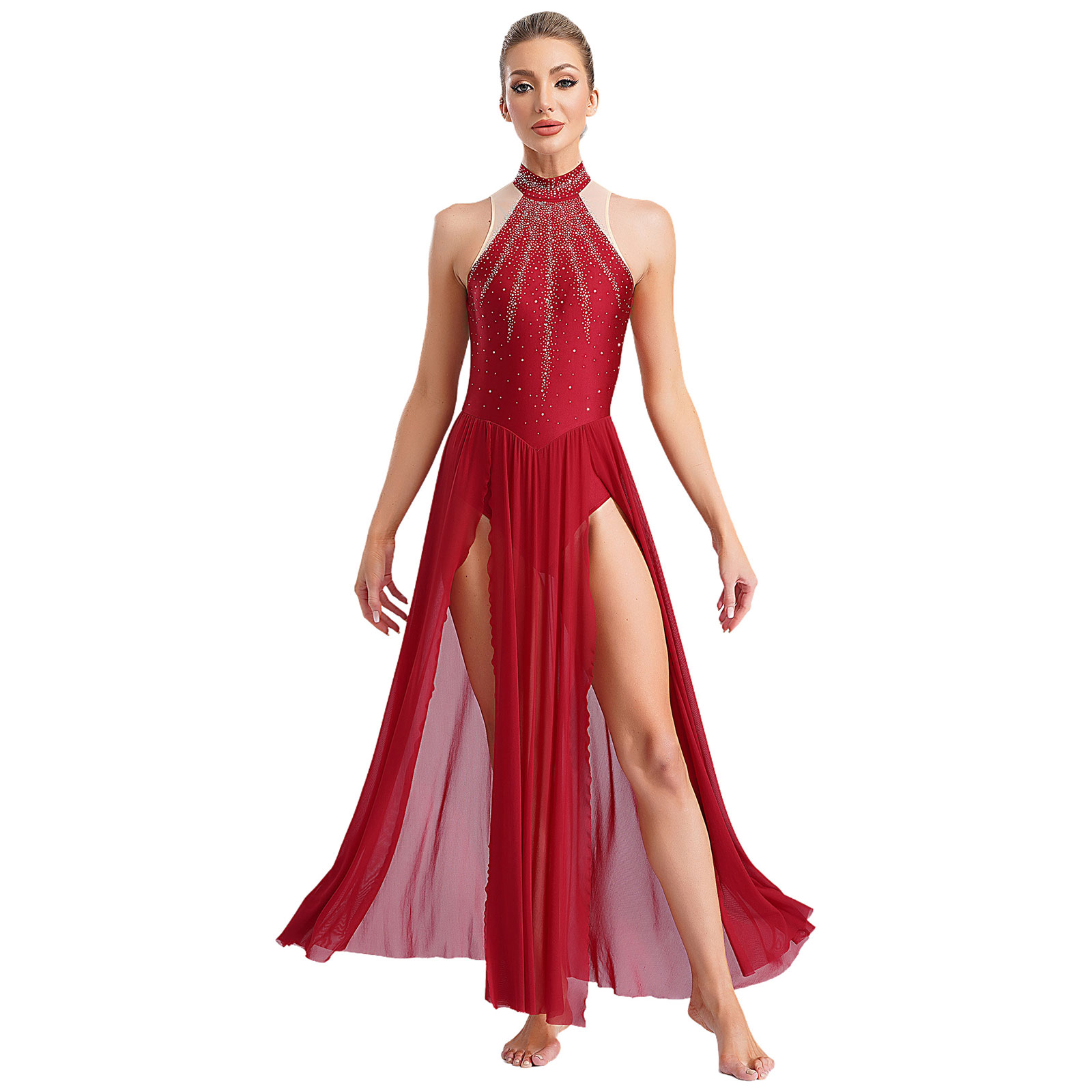 Womans Lyrical Dance Dress Shi - Maxi Dress Halter recension och pris