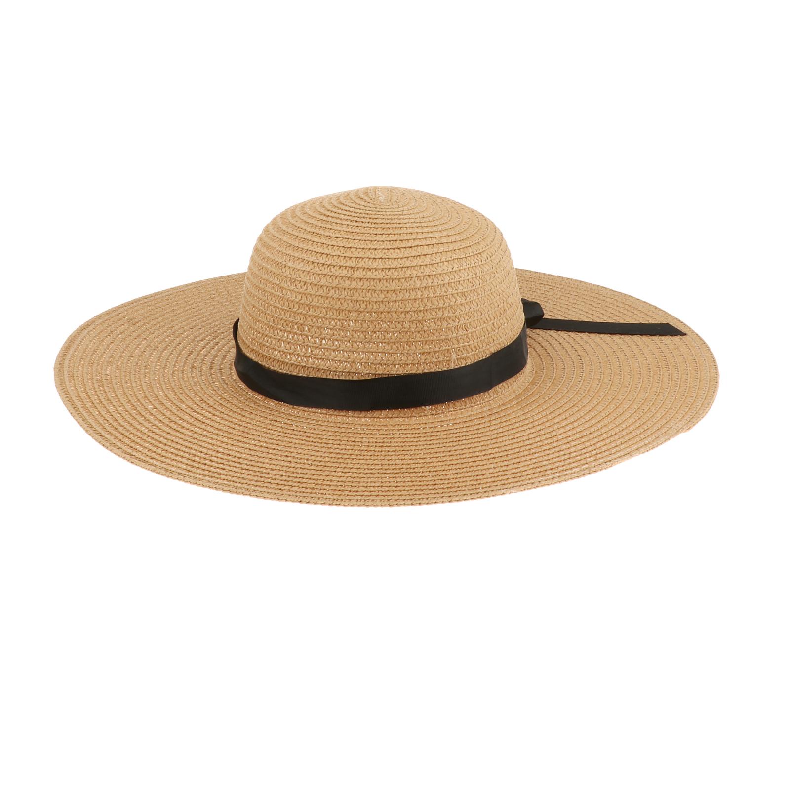 Women Wide Brim Straw Sun Hat  - Hat Floppy Wide recension och pris