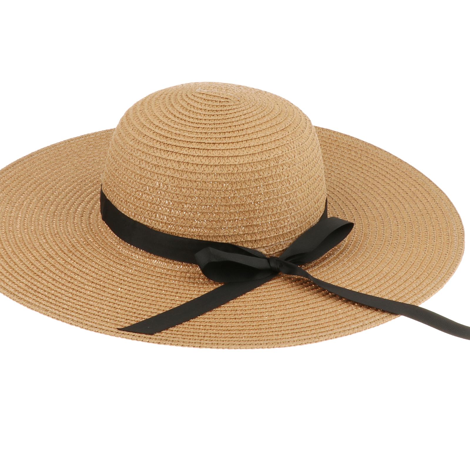 Women Wide Brim Straw Sun Hat  - Hat Floppy Wide recension och pris