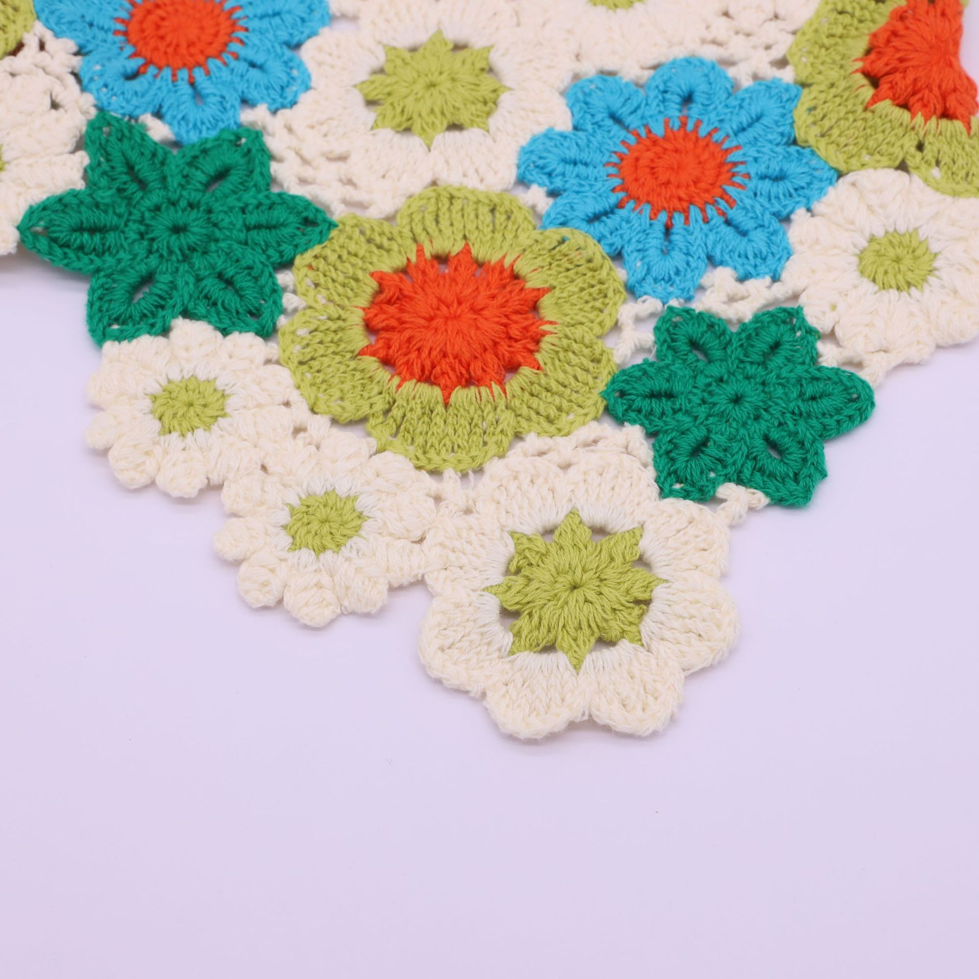 2025 Hand Crochet Daisy Bandan - Headband Summer Knit recension och pris