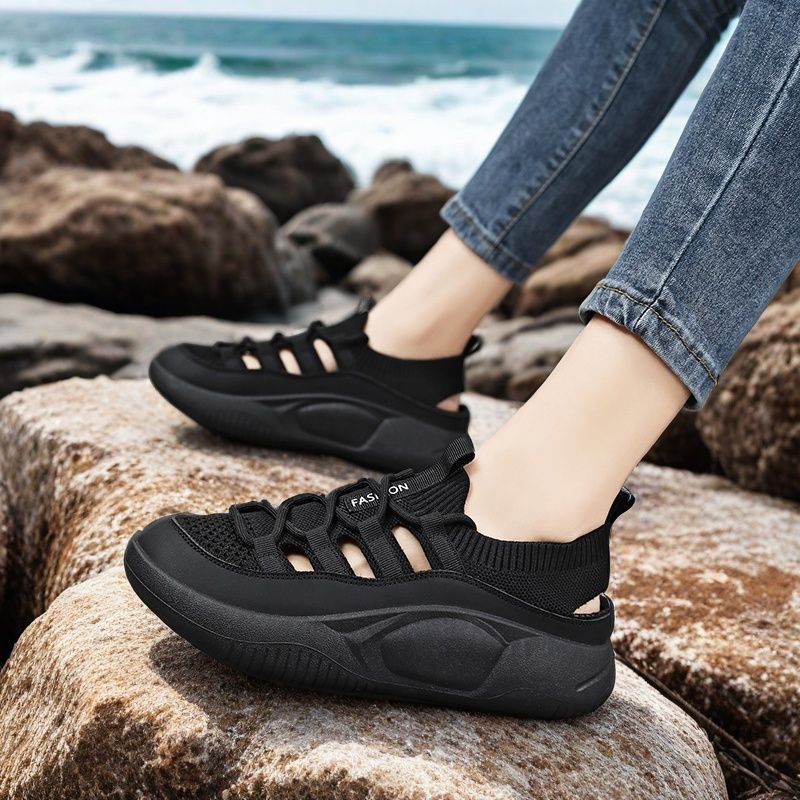 Women's Openwork Breathable Ov - Wedge Espadrille Women recension och pris