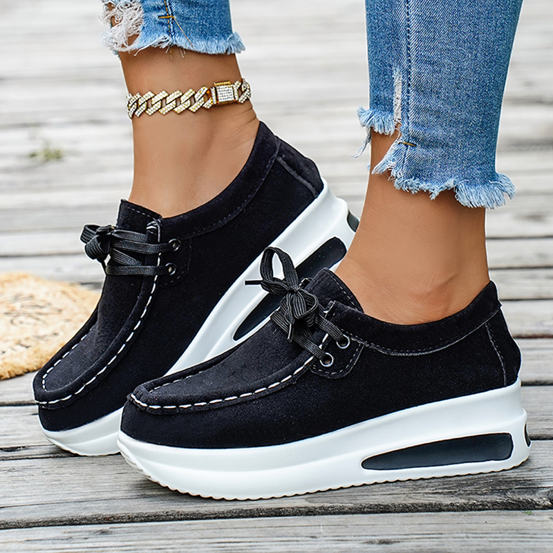 Basic Color Platform Loafers f - Wedge Espadrille Women recension och pris