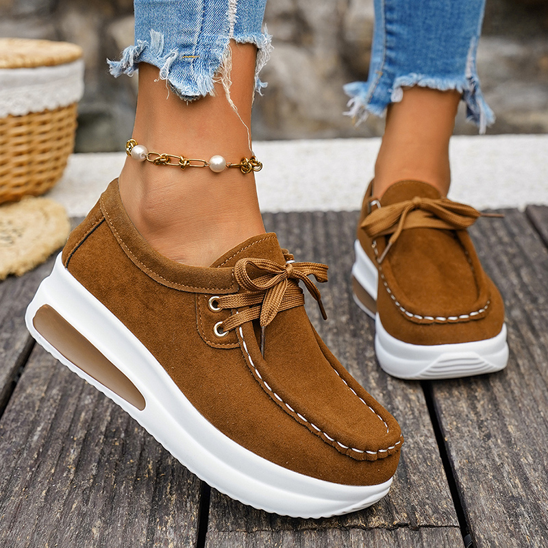 Basic Color Platform Loafers f - Wedge Espadrille Women recension och pris