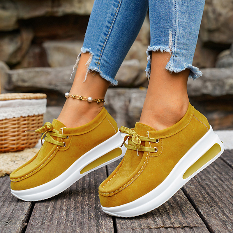 Basic Color Platform Loafers f - Wedge Espadrille Women recension och pris
