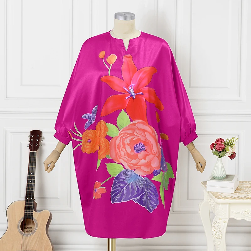 Plus Size 5XL VONDA Women Bohe - Midi Skirt Floral recension och pris